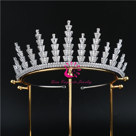 CZ High Tiara