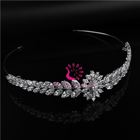 Clear CZ Headband