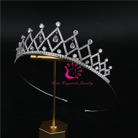 Diamond Shape Wedding Tiara