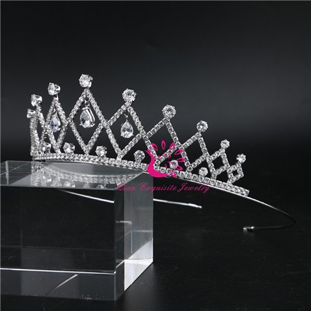 Diamond Shape Wedding Tiara