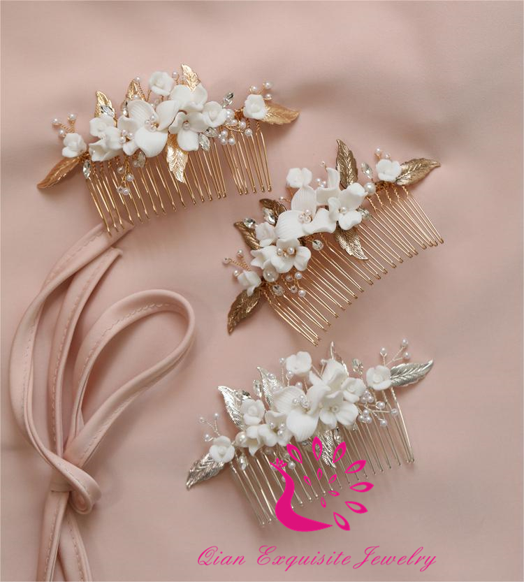 Floral Wedding Hair Combs