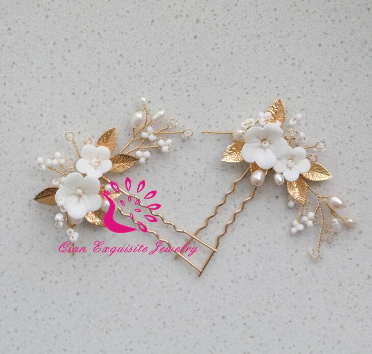 Handmade Bridal Hair Pins