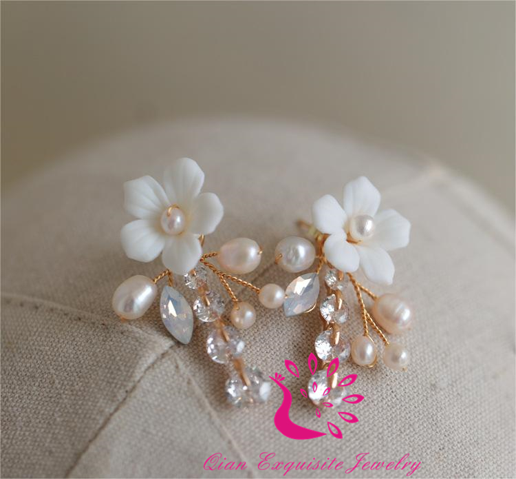 Handmade Floral Earring