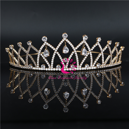 Luxury Gold Tiara