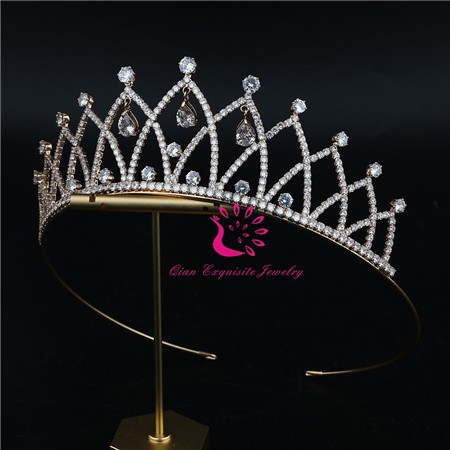 Luxury Gold Tiara