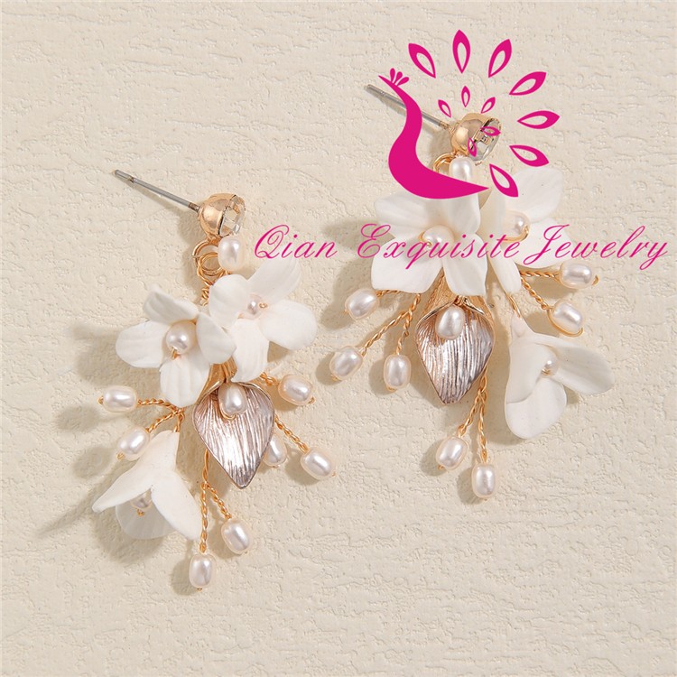 New Floral Wedding Earring